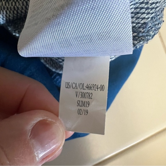 NWT Banana Republic Blue Lined Tweed Pencil Skirt Womens size 6 petite - Picture 8 of 8